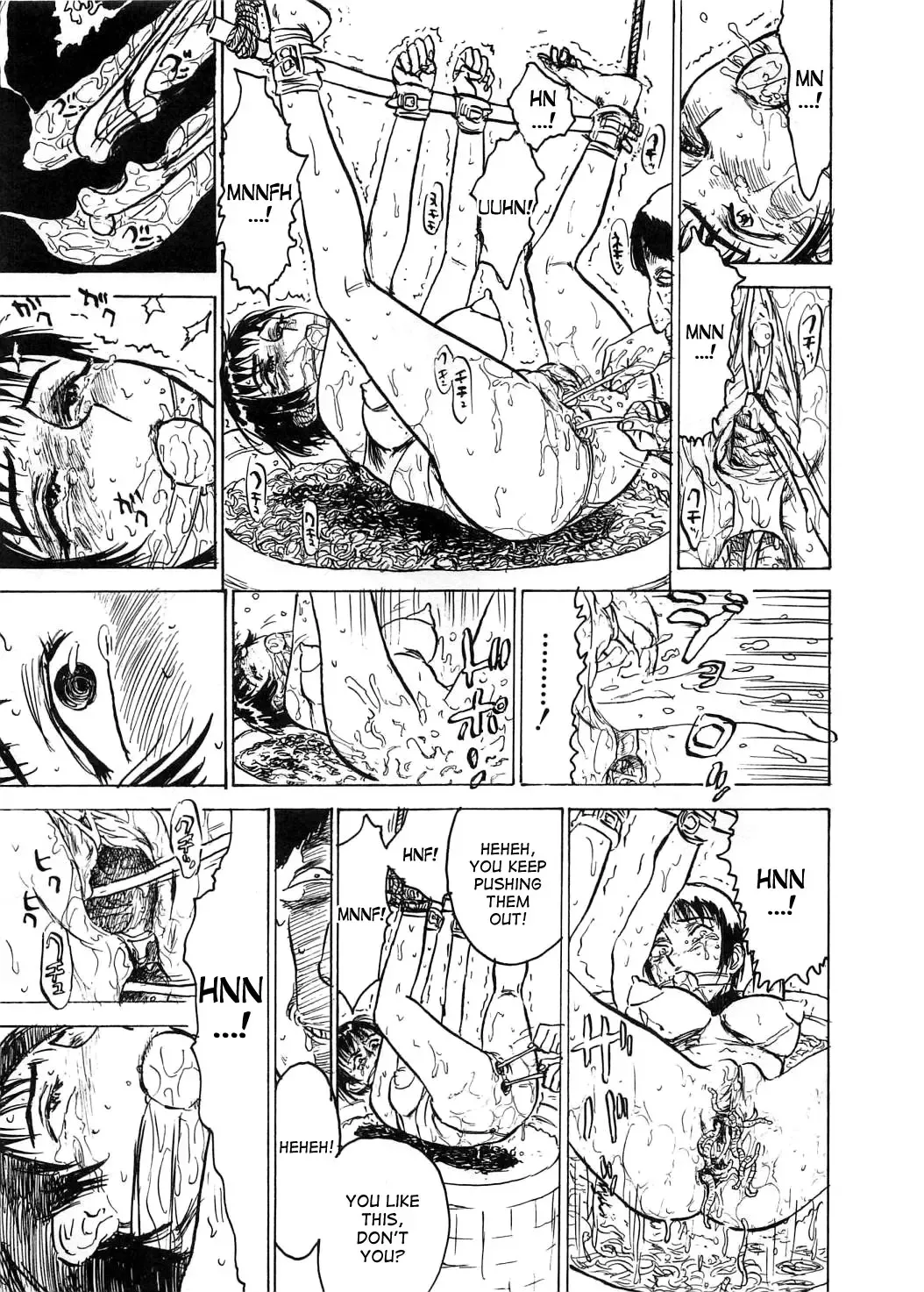 [Momoyama Jirou] Hitsuji-tachi no Monzetsu | Sheeps' Faint in Pain Fhentai - Page 35