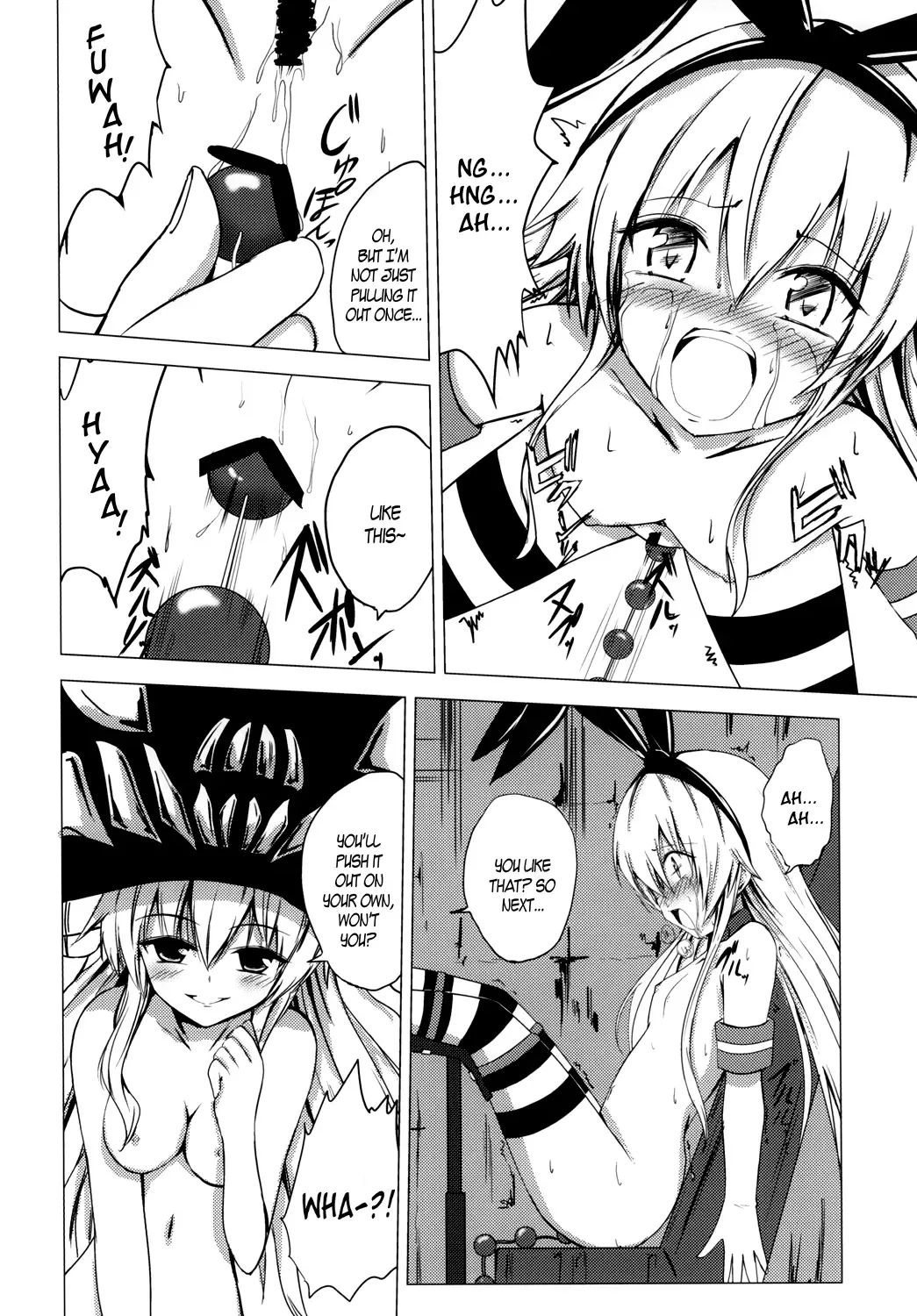 [Aikawa Ryou] Kuubo Wo-Kyuu-chan no Shimakaze Yuri Dorei Choukyou ~Anal Kaihatsu Hen~ | Standard Carrier Wo-Class Shimakaze's Yuri Slave Training ~Anal Development~ Fhentai - Page 11