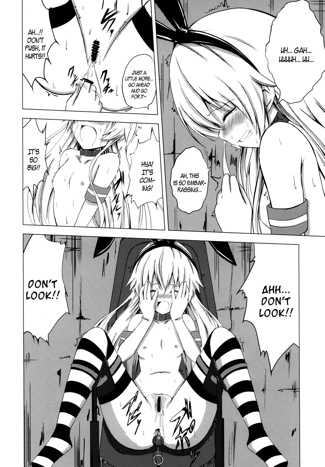 [Aikawa Ryou] Kuubo Wo-Kyuu-chan no Shimakaze Yuri Dorei Choukyou ~Anal Kaihatsu Hen~ | Standard Carrier Wo-Class Shimakaze's Yuri Slave Training ~Anal Development~ Fhentai - Page 13