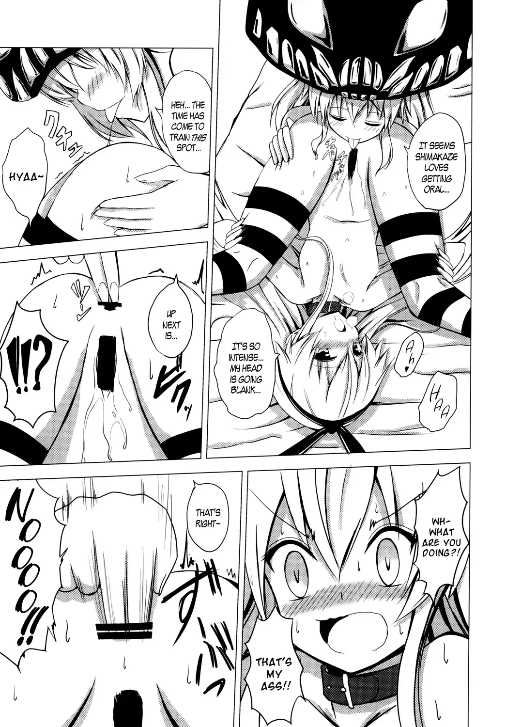 [Aikawa Ryou] Kuubo Wo-Kyuu-chan no Shimakaze Yuri Dorei Choukyou ~Anal Kaihatsu Hen~ | Standard Carrier Wo-Class Shimakaze's Yuri Slave Training ~Anal Development~ Fhentai - Page 4