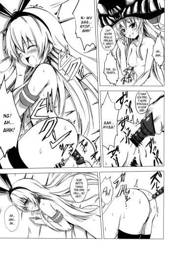 [Aikawa Ryou] Kuubo Wo-Kyuu-chan no Shimakaze Yuri Dorei Choukyou ~Anal Kaihatsu Hen~ | Standard Carrier Wo-Class Shimakaze's Yuri Slave Training ~Anal Development~ Fhentai - Page 8