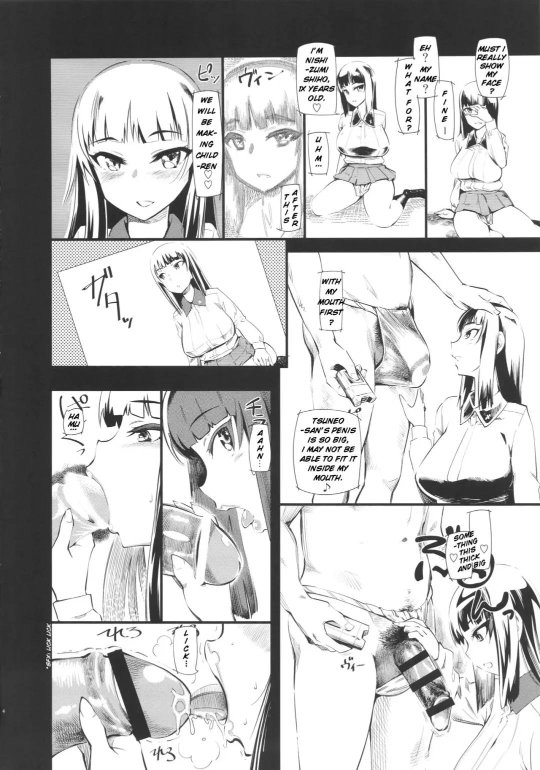 [Clover] Nishizumi-san-chi wa Nakayoshi 4P | Nishizumi Household Peaceful 4-some Fhentai.net - Page 5