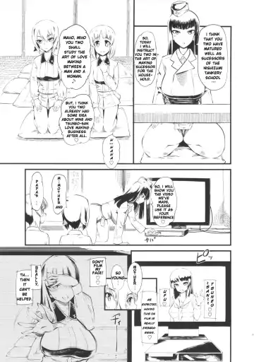 [Clover] Nishizumi-san-chi wa Nakayoshi 4P | Nishizumi Household Peaceful 4-some Fhentai.net - Page 4