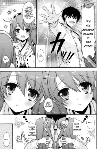 [Shigunyan] Ware, Haruna-tachi to Yasen ni Totsunyuusu!! Fhentai - Page 8