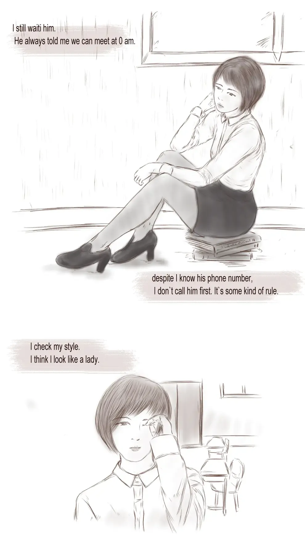 [Valdam] Sexy lady teacher hides her penis Fhentai - Page 4