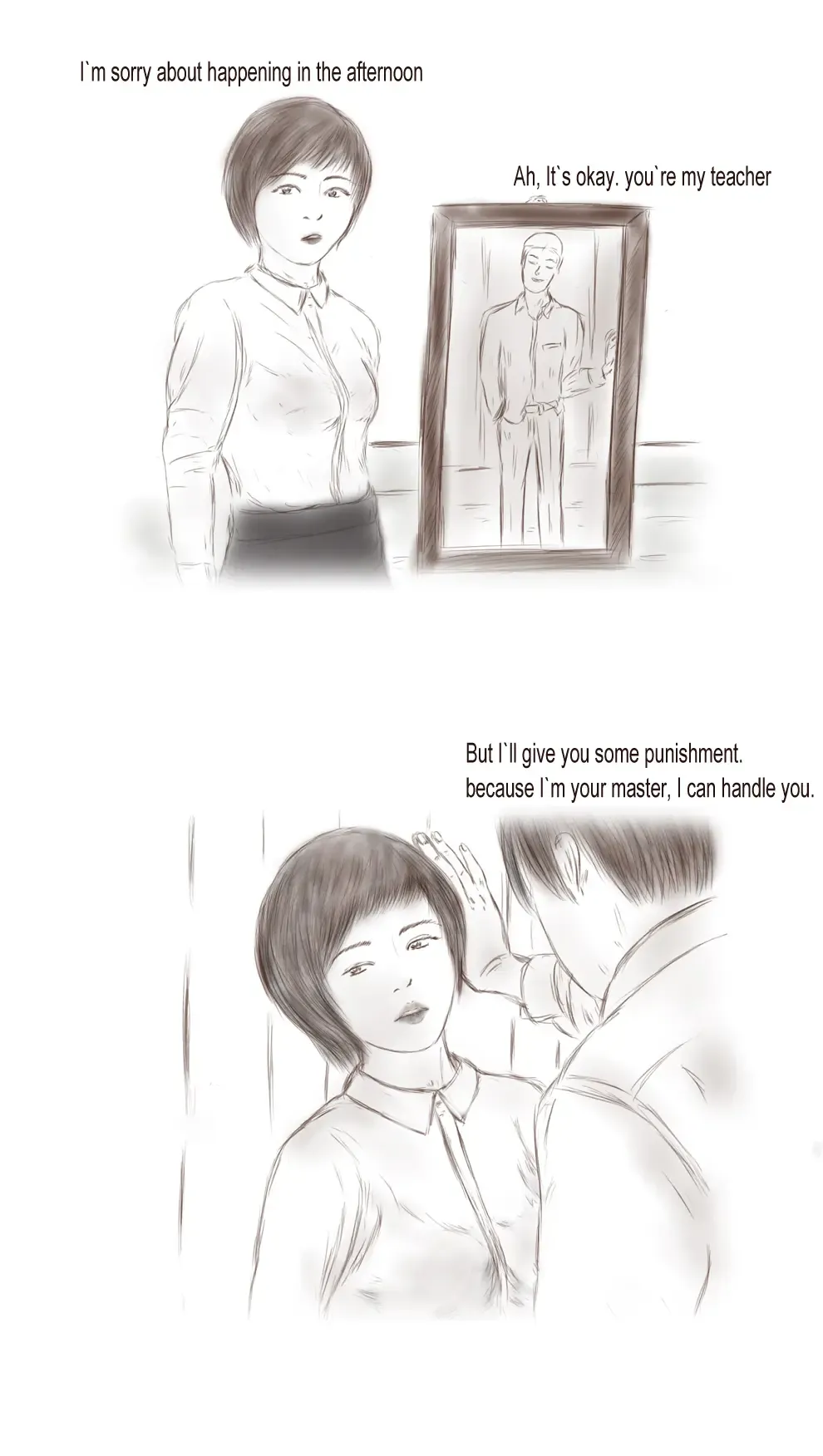 [Valdam] Sexy lady teacher hides her penis Fhentai - Page 7