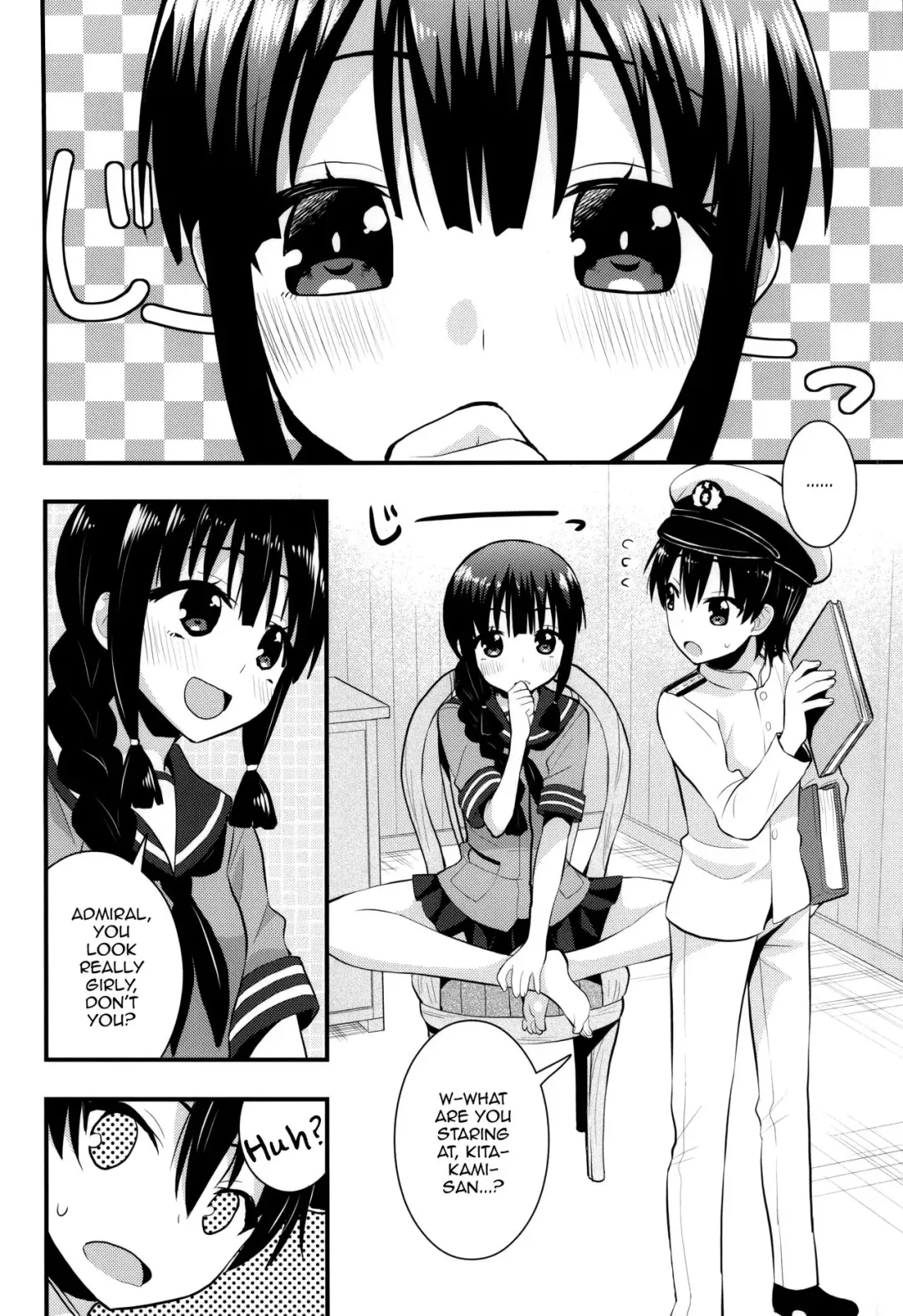 [Saki Chisuzu] Ooi Kitakami no Ashi de Kokikoki Fhentai - Page 2