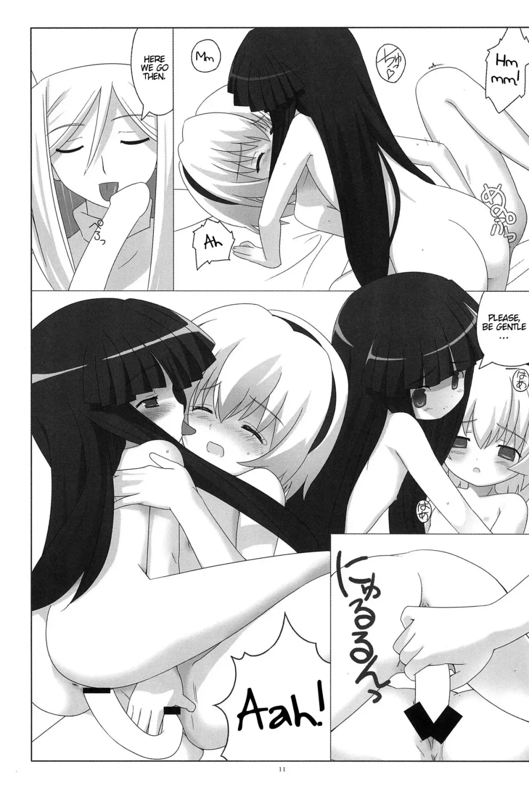 [Houmitsu - Tsukino Yuuya] Saikyou! Hachimitsu Shoujo Fhentai - Page 12