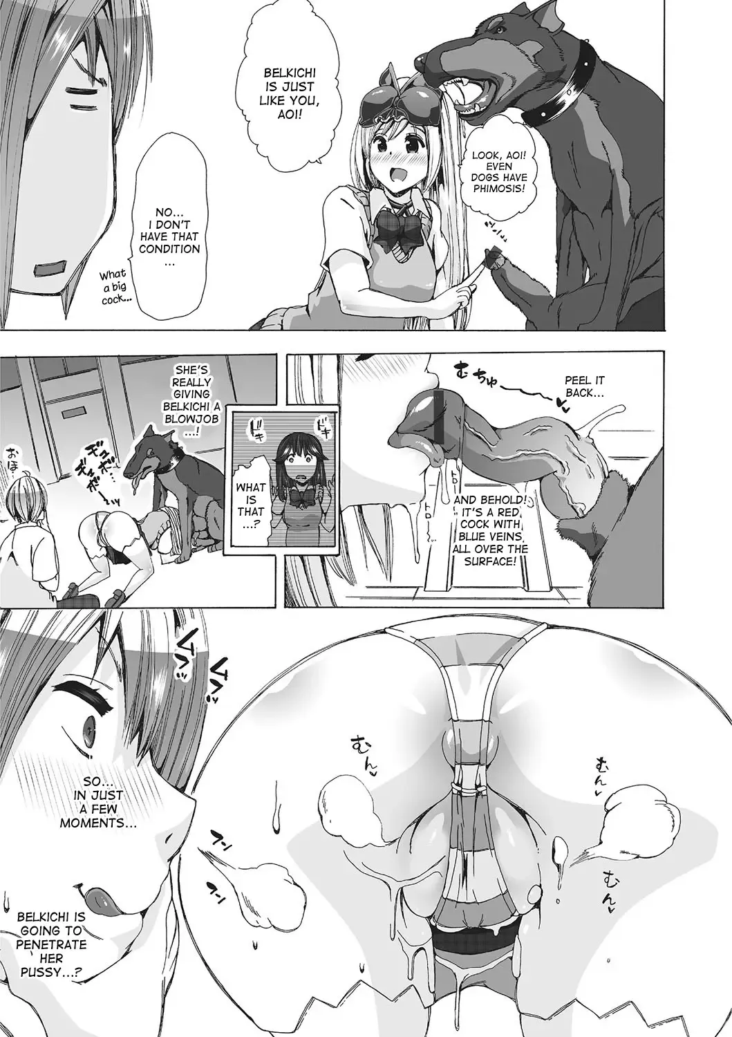 [Chikiko] Juukan Yokubou Kanaete Ageru yo! | I'll Grant Your Bestiality Fantasy! Ch. 1-2 Fhentai - Page 9