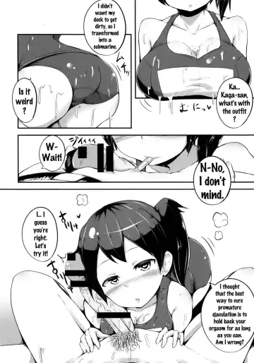 [Hanabi] Kaga-san to Sourou Kaizen Training Fhentai - Page 7