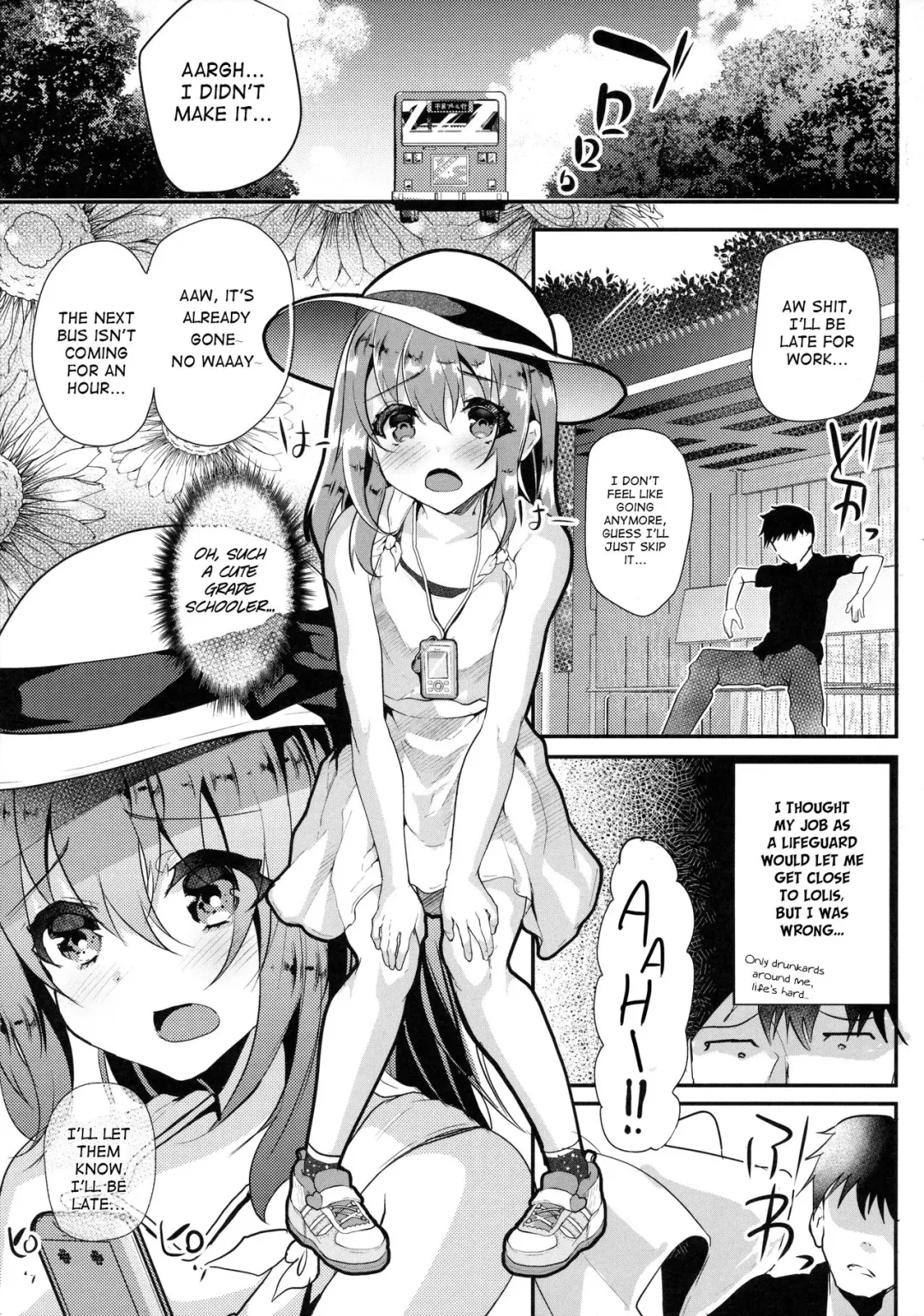 [Shimaji] Junjou Sukumizu JS Osocchaimashita. | I Raped A Pure Girl In Swimsuits. Fhentai.net - Page 4