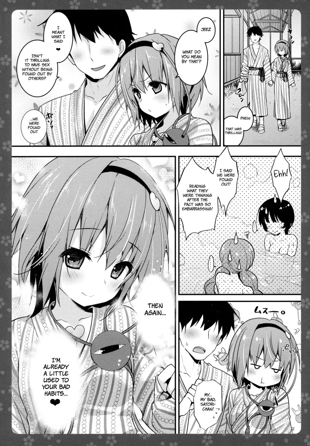 [Konomi] Satori-chan ga Osananajimi dattara -Yukemuri Konyoku Onsen Hen- | Satori-chan is My Childhood Friend -Taking a Bath Together in the Mixed Hot Spring- Fhentai - Page 13