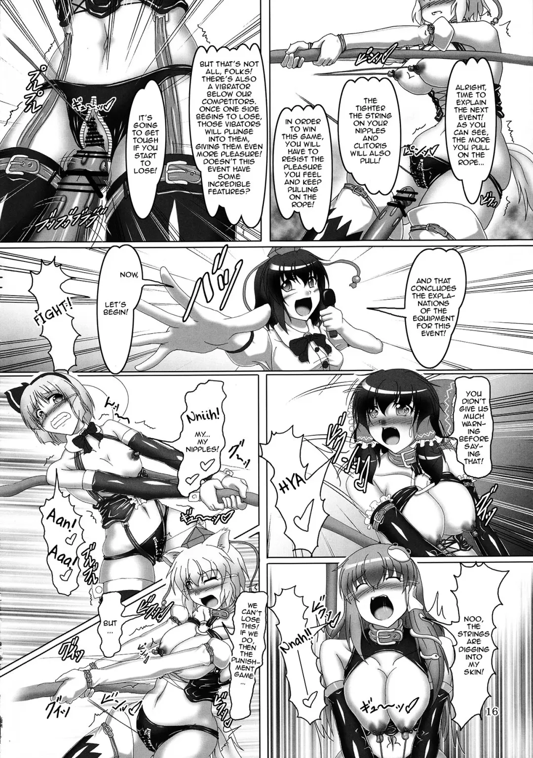 [Kousoku] Touhou Bondage Undoukai!! Fhentai - Page 15