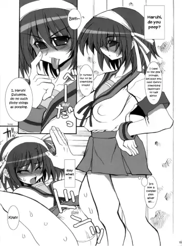 [Karateka Value] Yuuutsu na Boku no Haruhi Fhentai - Page 18