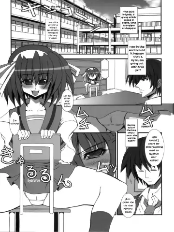 [Karateka Value] Yuuutsu na Boku no Haruhi Fhentai - Page 4