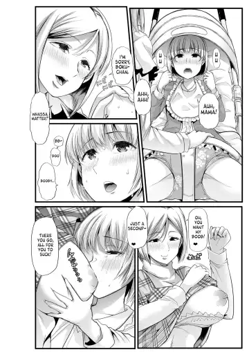 [Goya] Mama to? ~Osanpo Shikoshiko to Onee-chan no Kuchiutsushi Milk~ Fhentai - Page 5