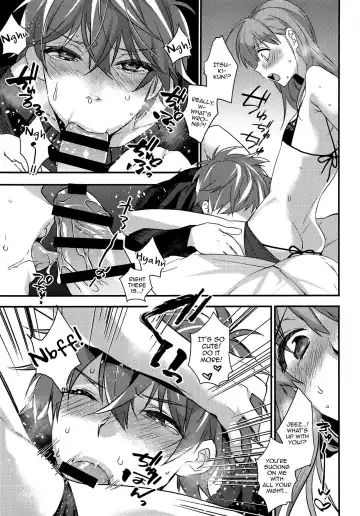 [Makuro] Josou Kareshi x Ore!! Josou no Boku to Kimochi Ii Koto Fhentai - Page 13