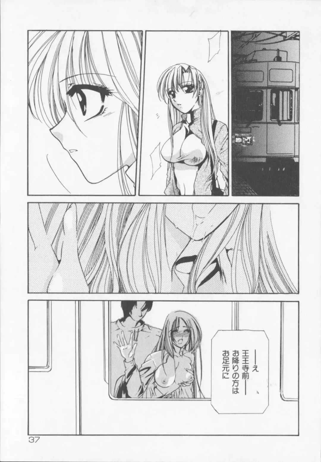 [Arisaka Atsumi] Himitsu Densha Fhentai - Page 39
