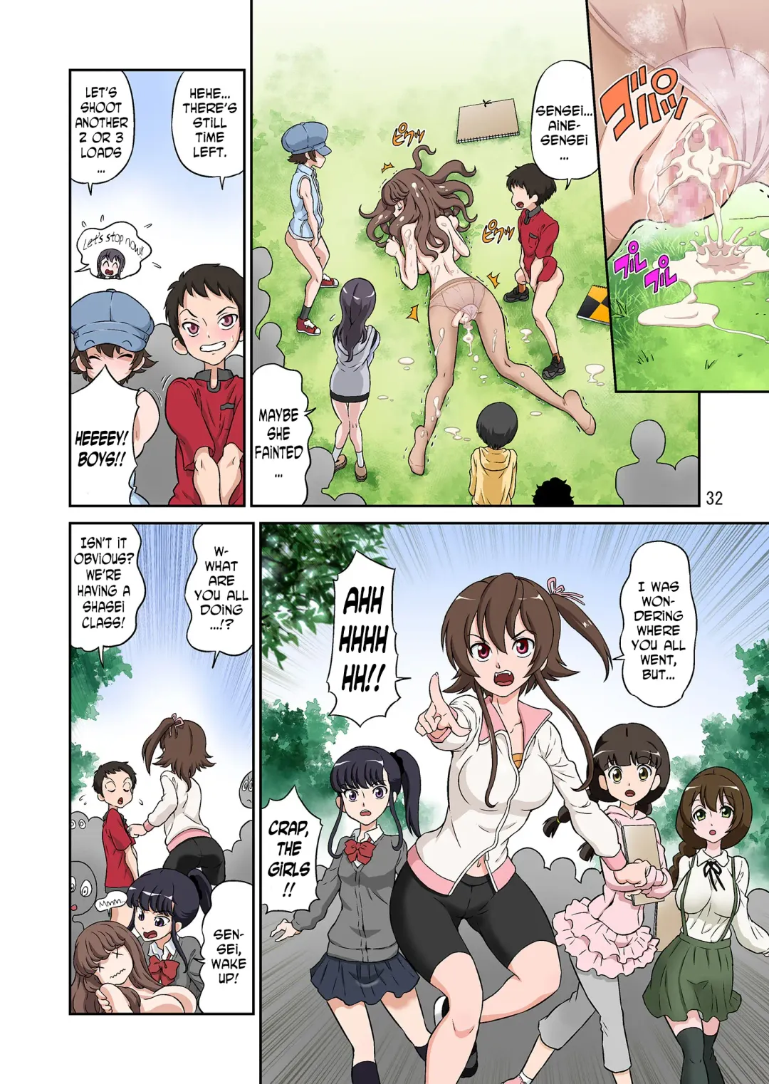 [Dozamura] Aki no Daishaseikai!! ~Aine Sensei no Love Curriculum~ Fhentai - Page 31