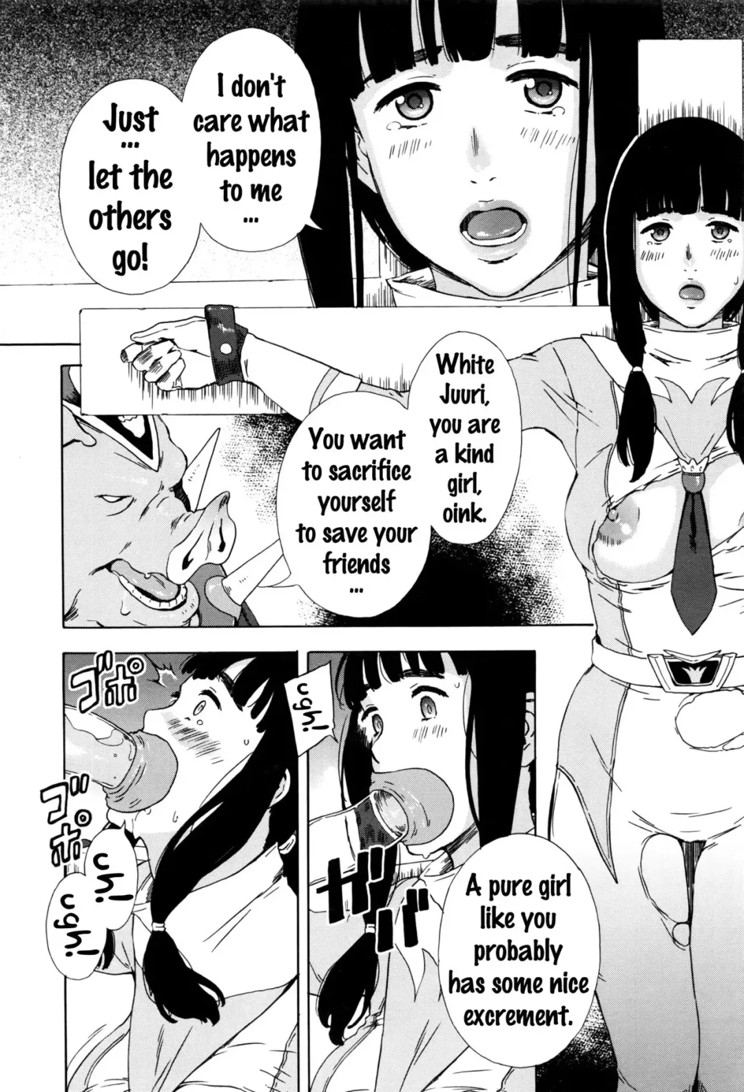[Amano Ameno] Dai Buta Shougun no Gyakugeki ~Superheroine Taisen~ | Pig General's Counter Attack Fhentai - Page 8