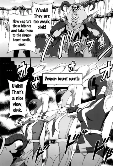[Amano Ameno] Dai Buta Shougun no Gyakugeki ~Superheroine Taisen~ | Pig General's Counter Attack Fhentai - Page 4