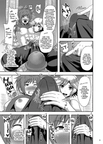 [Akuochisukii Sensei] Naedoko Kikuushi | Seedbed Sky Knight Fhentai - Page 8