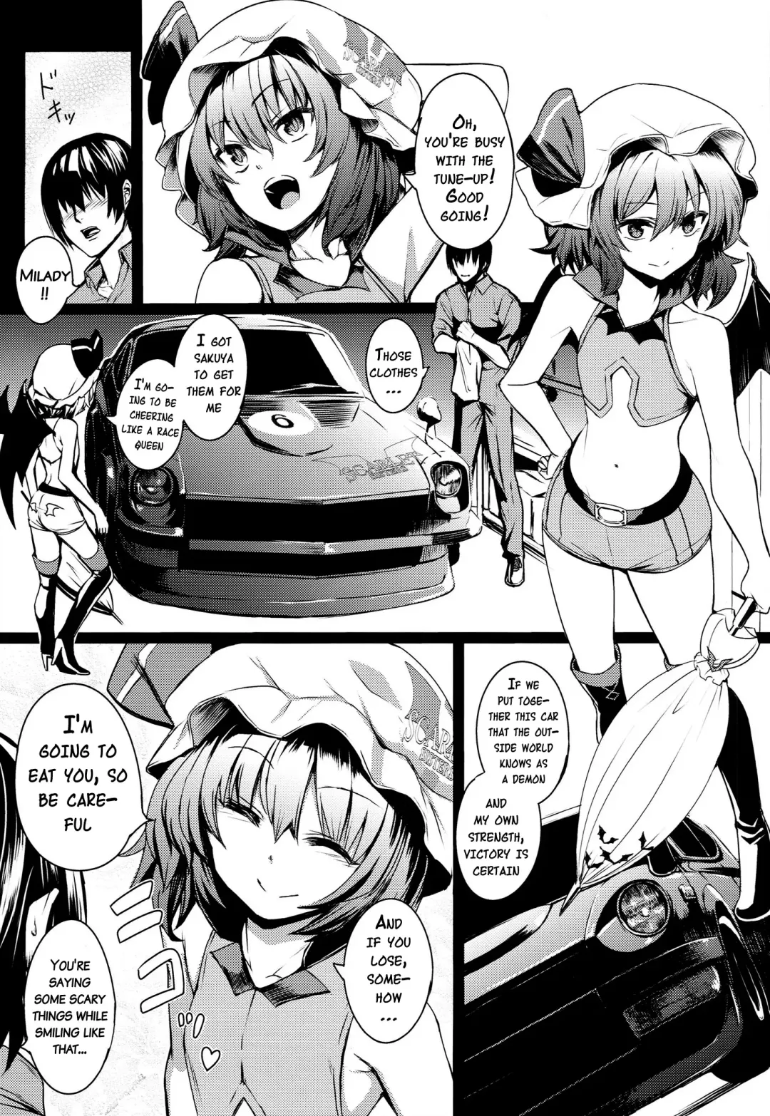 TOUHOU RACE QUEENS COLLABO CLUB -SCARLET SISTERS- Fhentai - Page 4