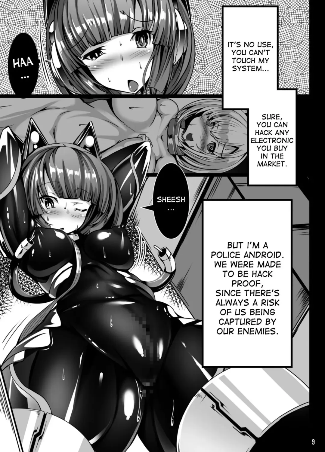 [Torisan] Inuko ga Kikai Shokushu ni Chikichiki Sareru Hon Fhentai - Page 9