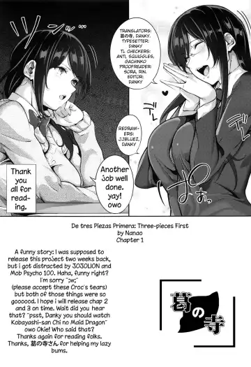 [Nanao] De tres Piezas Primera | Three-pieces Ch.1 Fhentai - Page 19