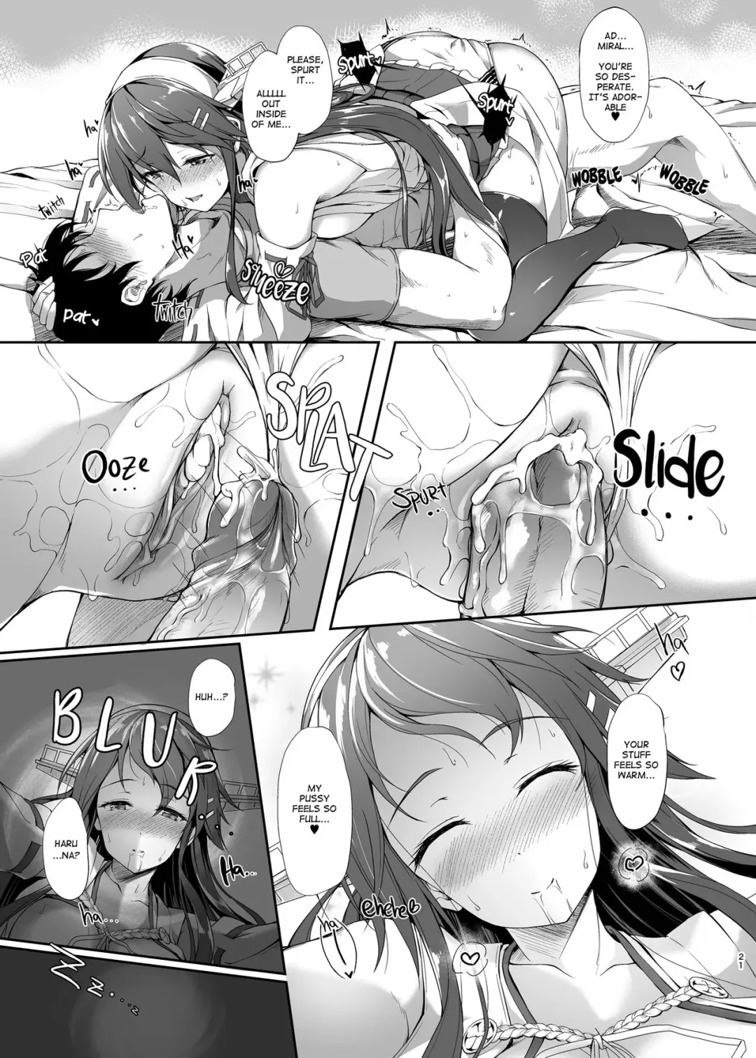 [Awayume] Haruna wa Ikenaiko desu | Haruna is a Bad Girl (decensored) Fhentai - Page 21