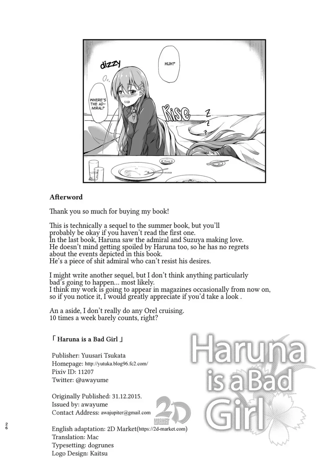 [Awayume] Haruna wa Ikenaiko desu | Haruna is a Bad Girl (decensored) Fhentai - Page 26