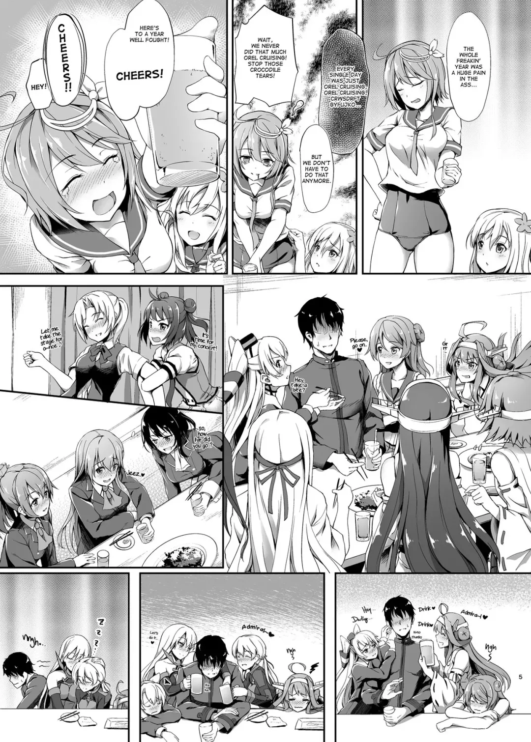 [Awayume] Haruna wa Ikenaiko desu | Haruna is a Bad Girl (decensored) Fhentai - Page 5