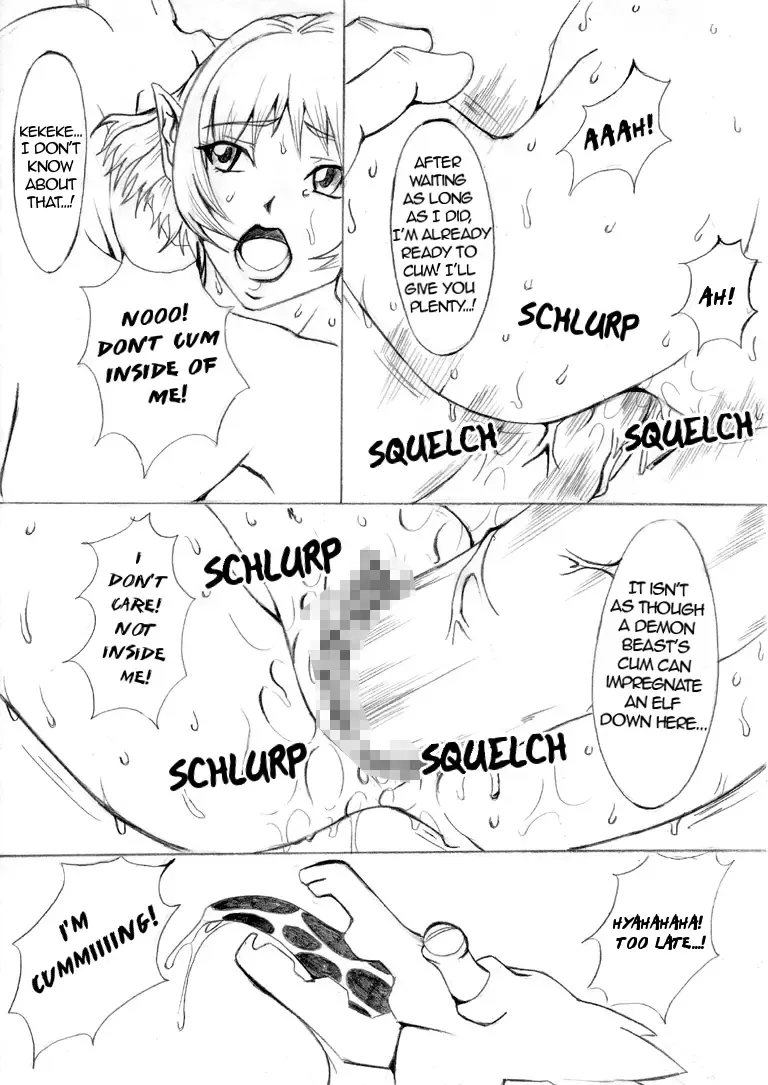 Ochita Sei Kishi - Maju Inbaku Hen | Fallen Elf Knight Fhentai.net - Page 14