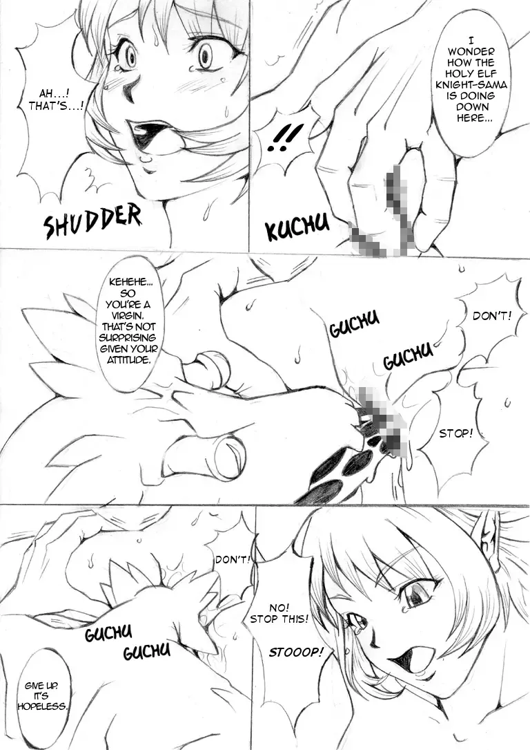 Ochita Sei Kishi - Maju Inbaku Hen | Fallen Elf Knight Fhentai.net - Page 7