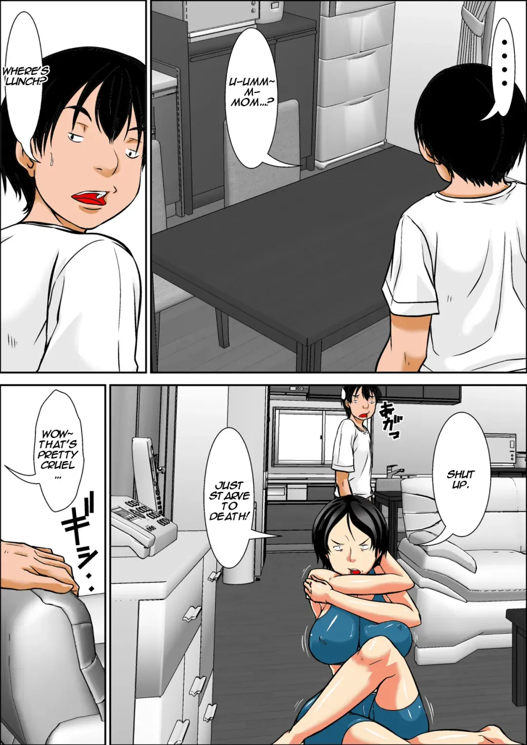 [Hoyoyo] Kora! Anta Hahaoya o Kudoite Nani Shiyoutte Iu no! ~Hahaoya Hatsujou Hen~ Kouhen Fhentai - Page 6