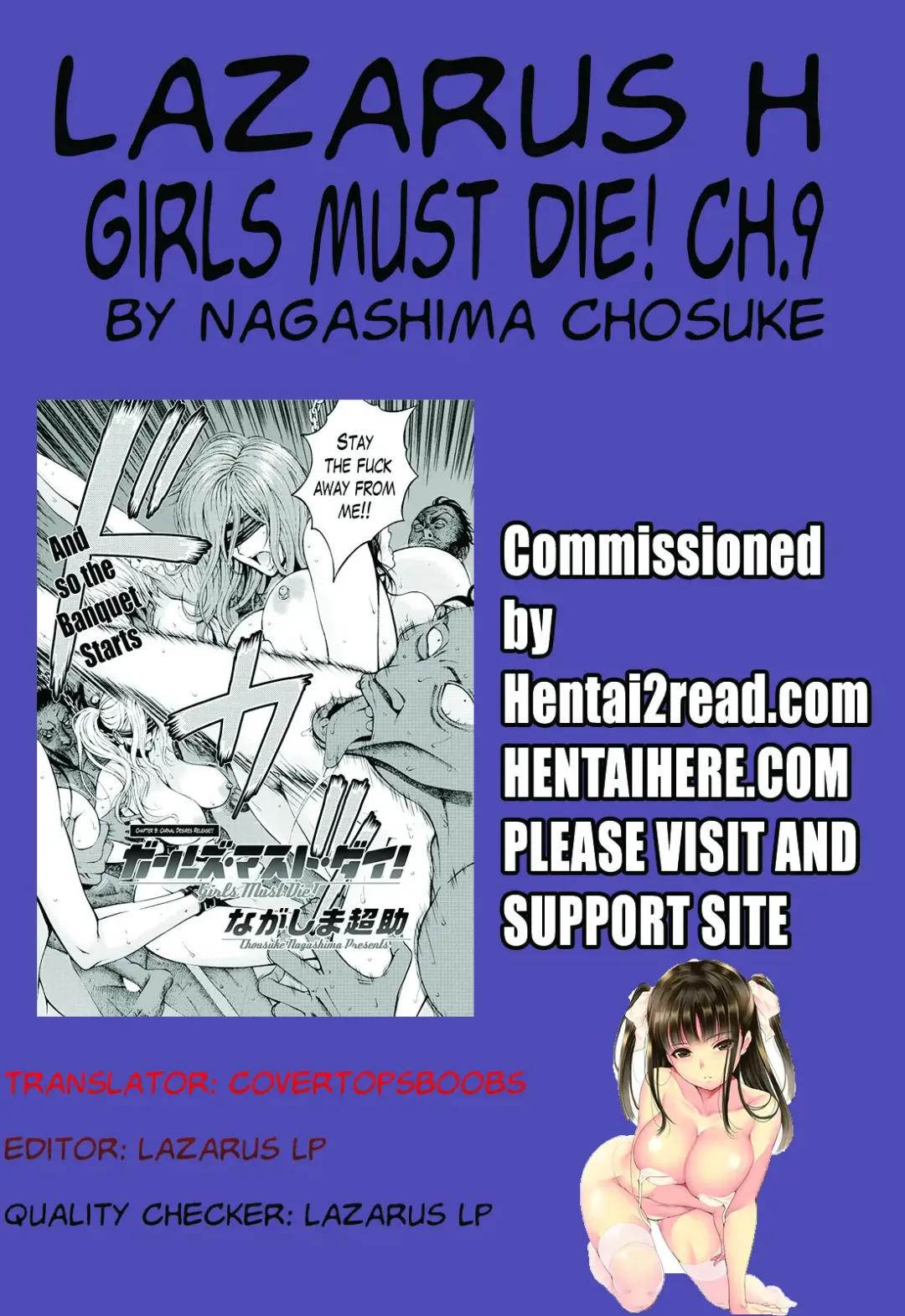 [Nagashima Chosuke] Girls Must Die! Fhentai - Page 179