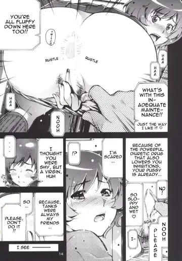 Senshadou no Musumetachi ga Hiwai na Bitch ni Shiagarimashita | The Daughters of The Tank Way Were Finished in Indecent Bitsch. Fhentai - Page 15