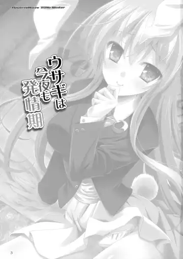 [Yamu] Usagi wa Konya mo Hatsujouki Fhentai - Page 2