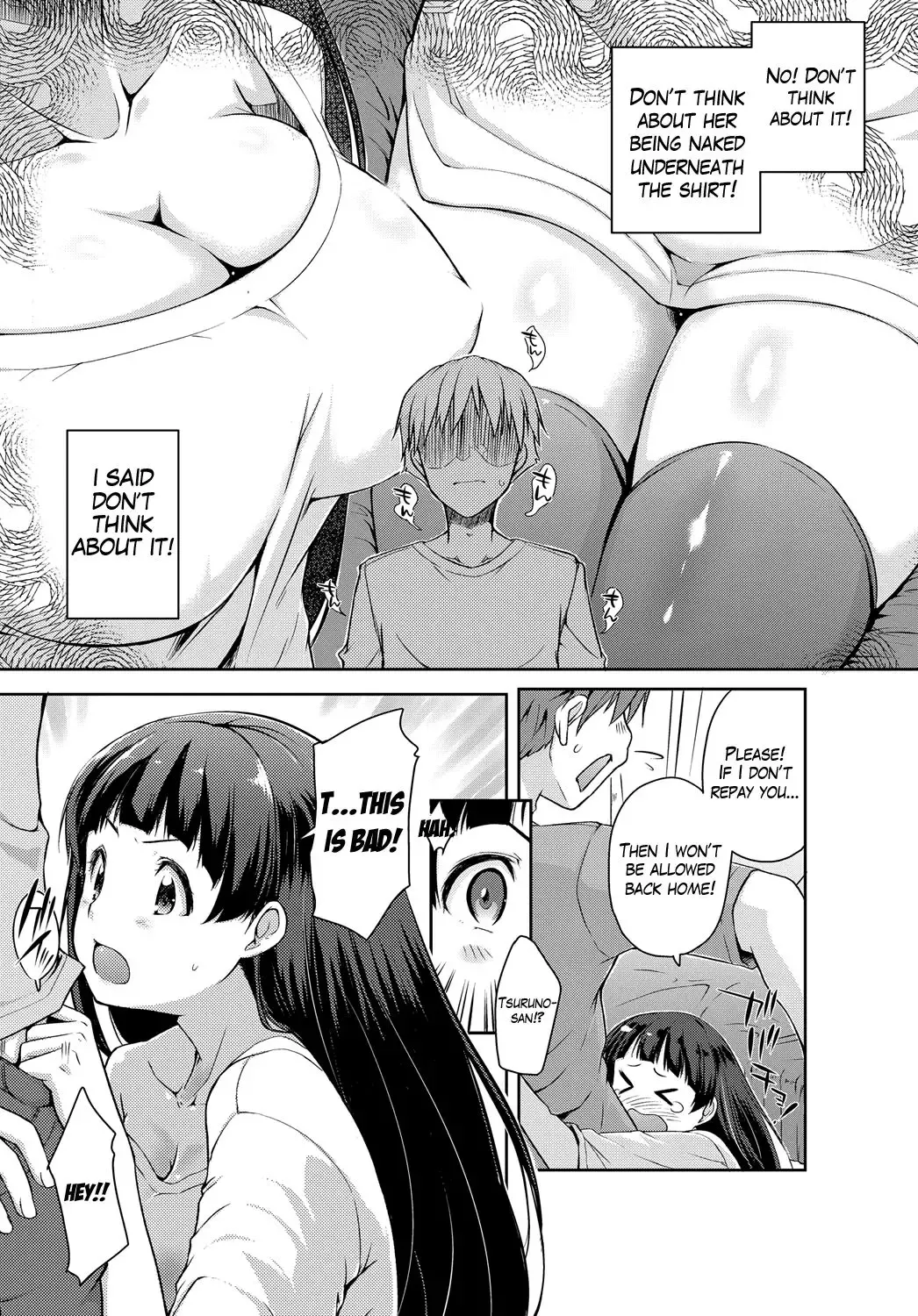 [Kaiduka] Tsuruno-san wa Tonikaku On o Kaeshitai. | Tsuruno-san Wants to Repay Me Anyway. Fhentai.net - Page 5