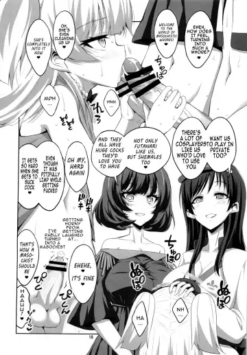 [Alpha Alf Layla - Ogata Mamimi] Futanari Onee-san x Otokonoko Cosplayer AV Satsuei Hen Kanzenban Fhentai.net - Page 17