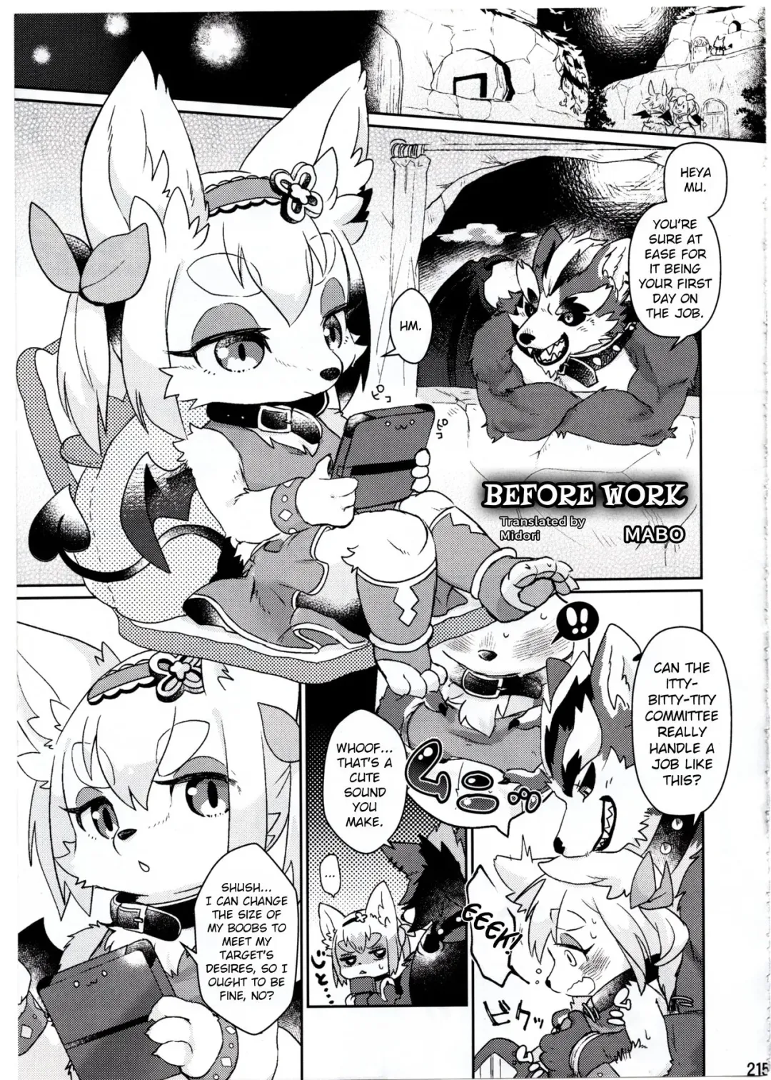 [Mabo] Shigoto no Mae ni | Before Work Fhentai.net - Page 1