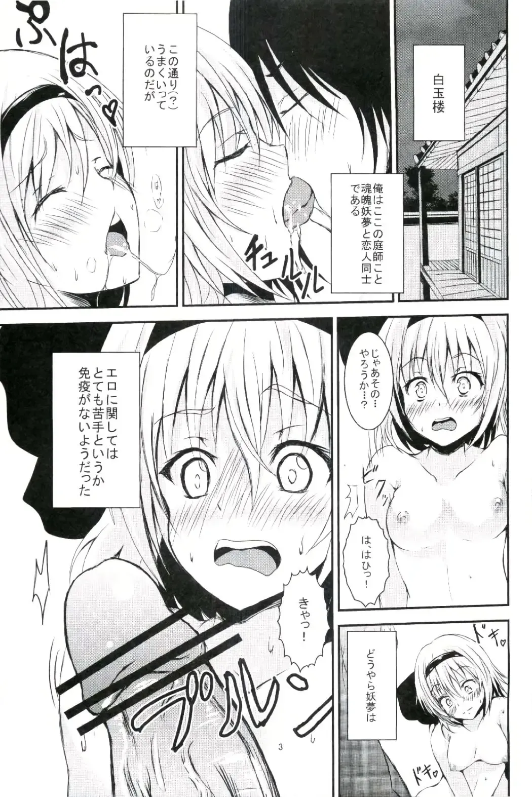 Konpaku Youmu no H na Nichijou Fhentai.net - Page 4