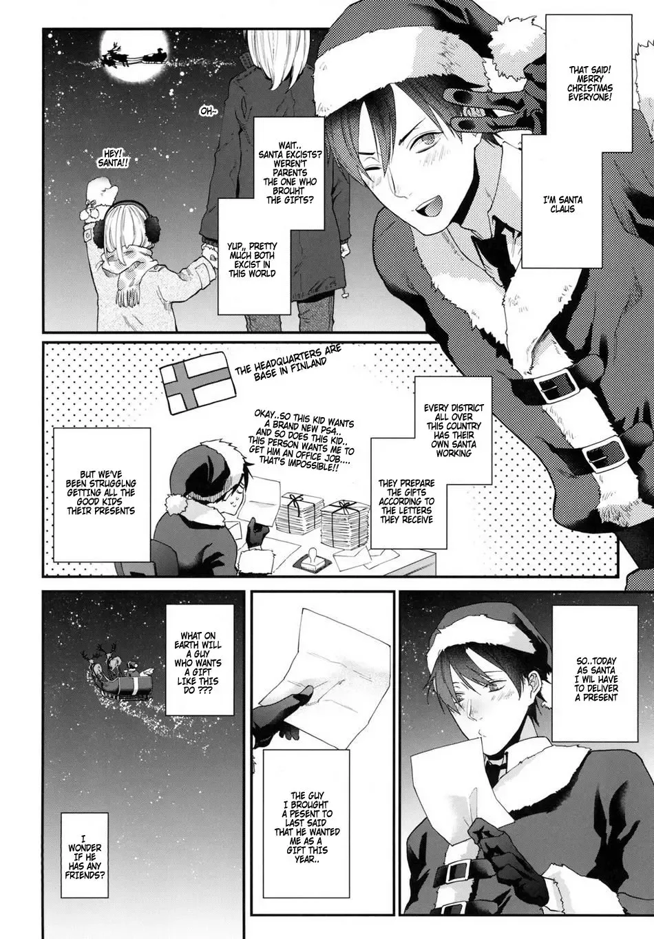 [Echo Jiro] Present wa Santa-san de Onegaishimasu! Fhentai - Page 4