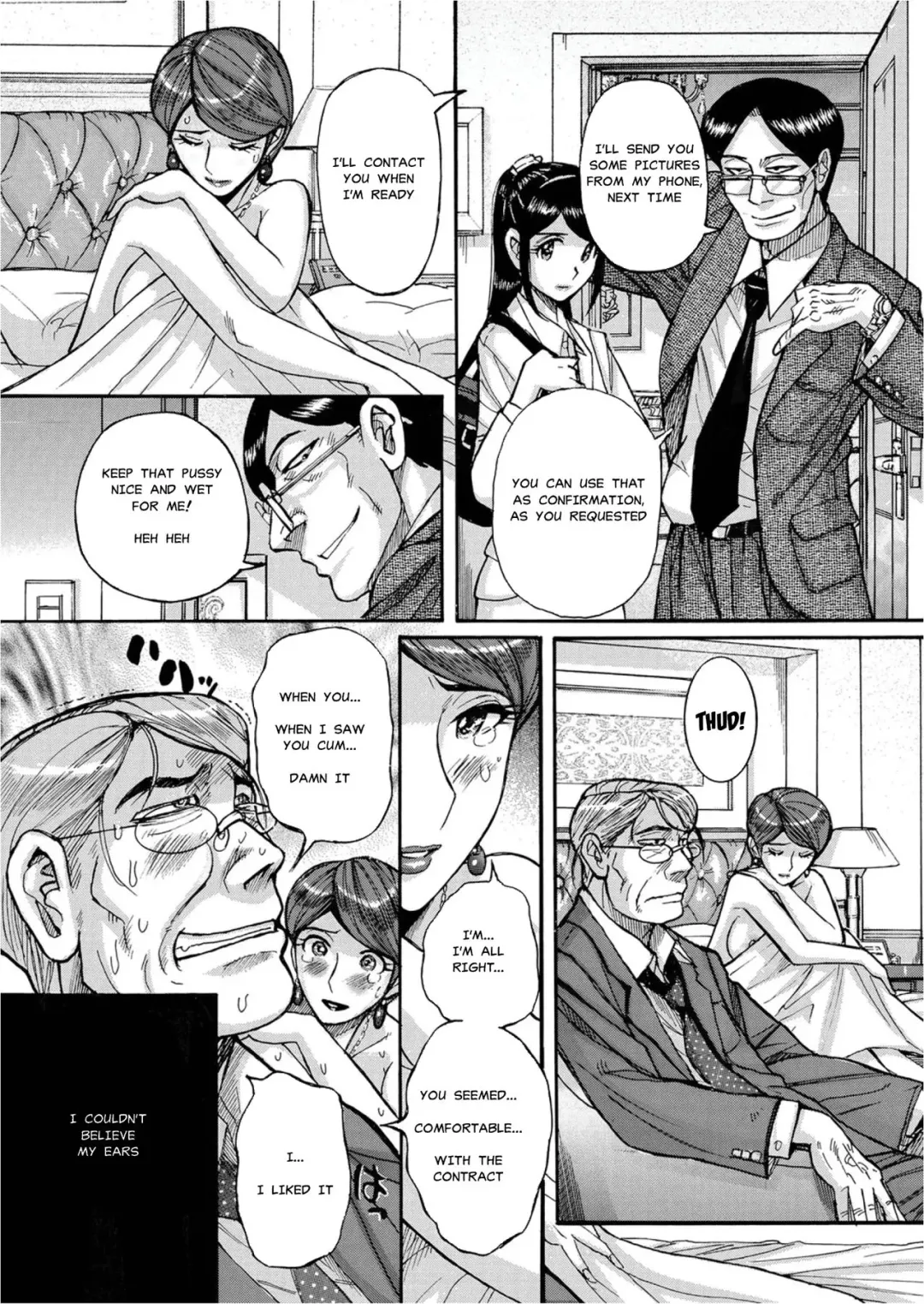[Kojima Miu] Zettai Fukujuu Keiyaku Bai Gaeshi Sareta Jukuzuma | Contract Of Absolute Submission Fhentai - Page 10