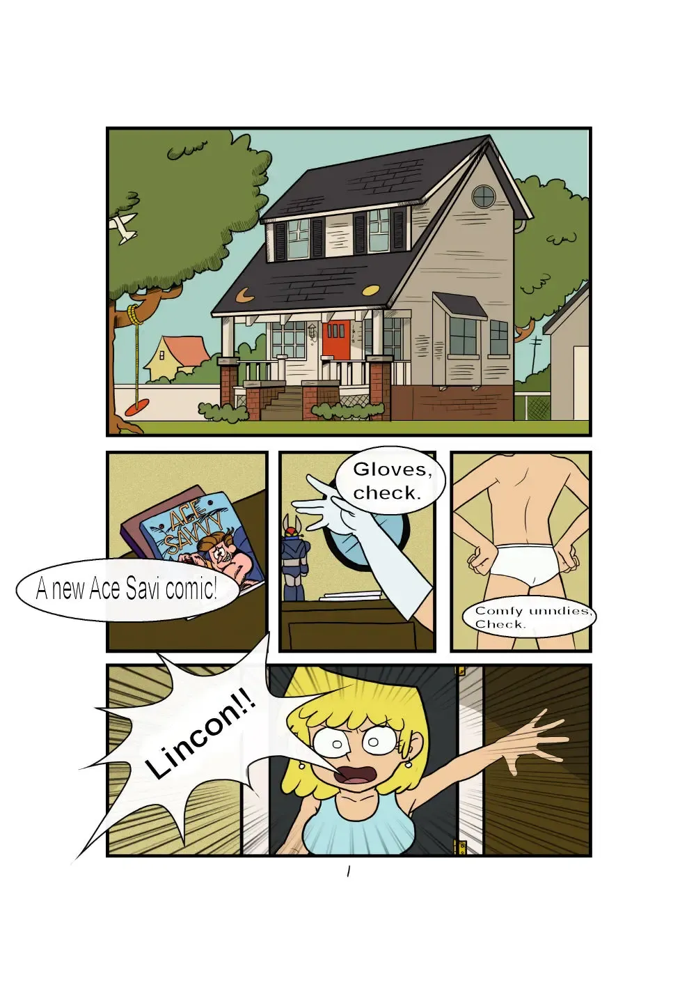 [G3mfuck3r] Super Taboo (The Loud House) [English Fhentai.net - Page 1