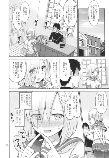 [Hashimura Aoki] Hamakaze-chan to 100-jikan Taikyuu Kyouseix! Fhentai - Page 28