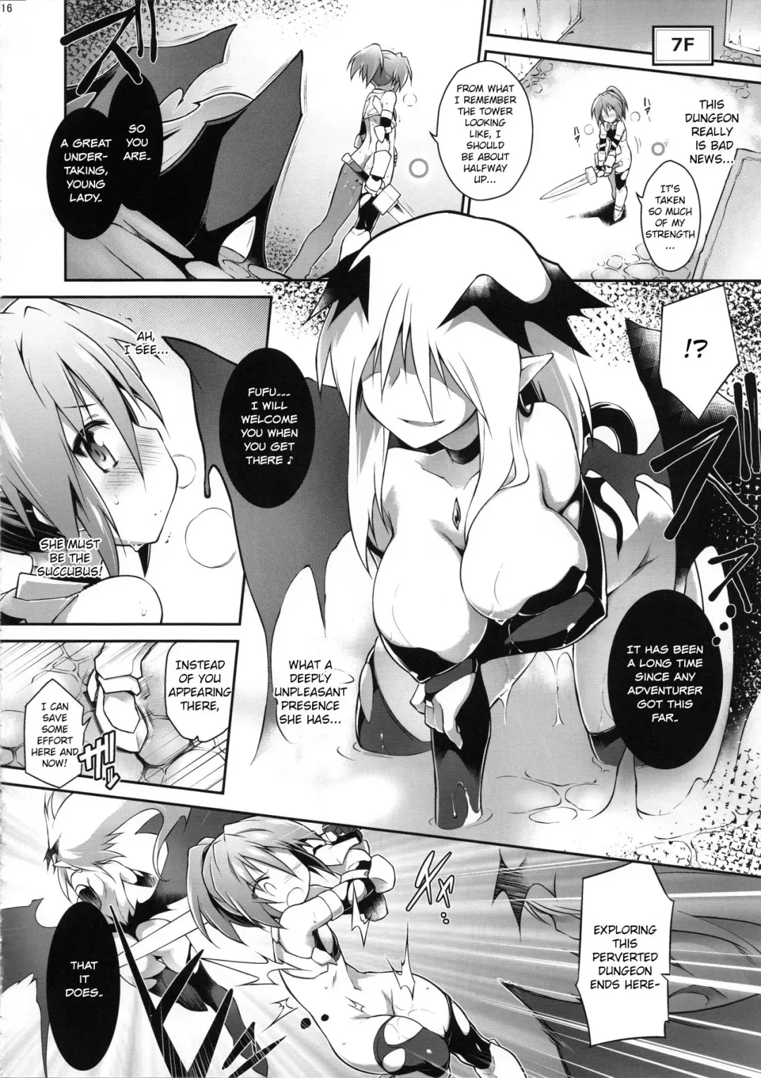 [Tomoshibi Hidekazu] Luce no Ero Trap Dungeon Fhentai - Page 16