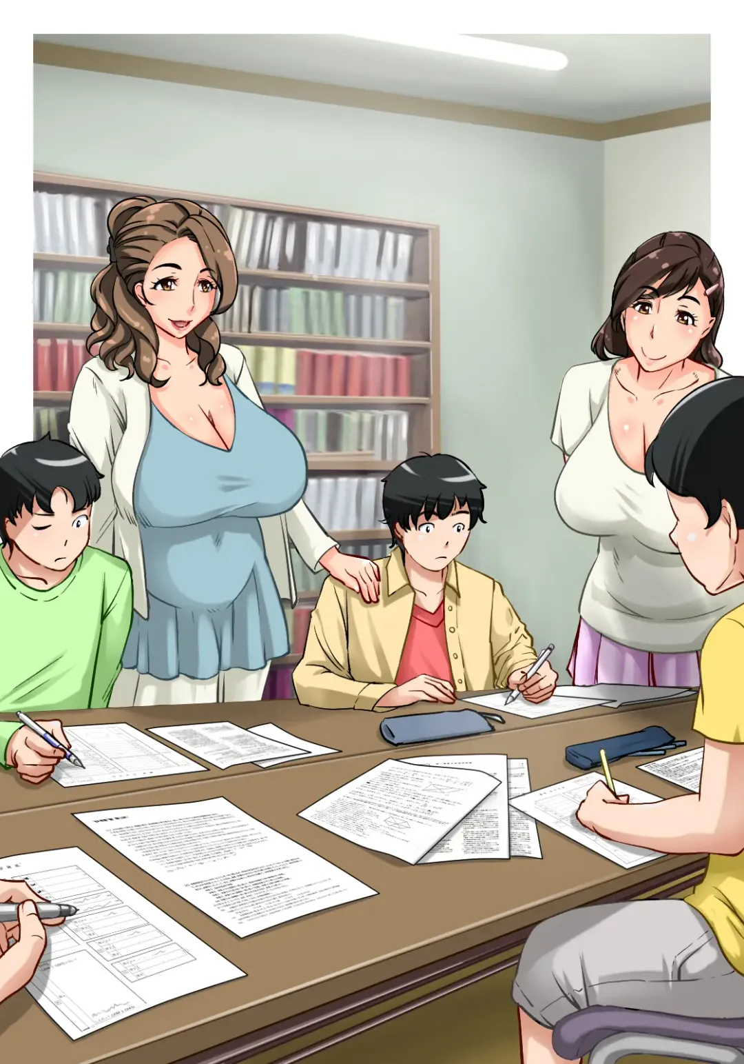 [Tetsukui] Houman Juku Koushi ~Kojin Juku no Oppai Sensei to Inwai Jugyou~ Fhentai - Page 40