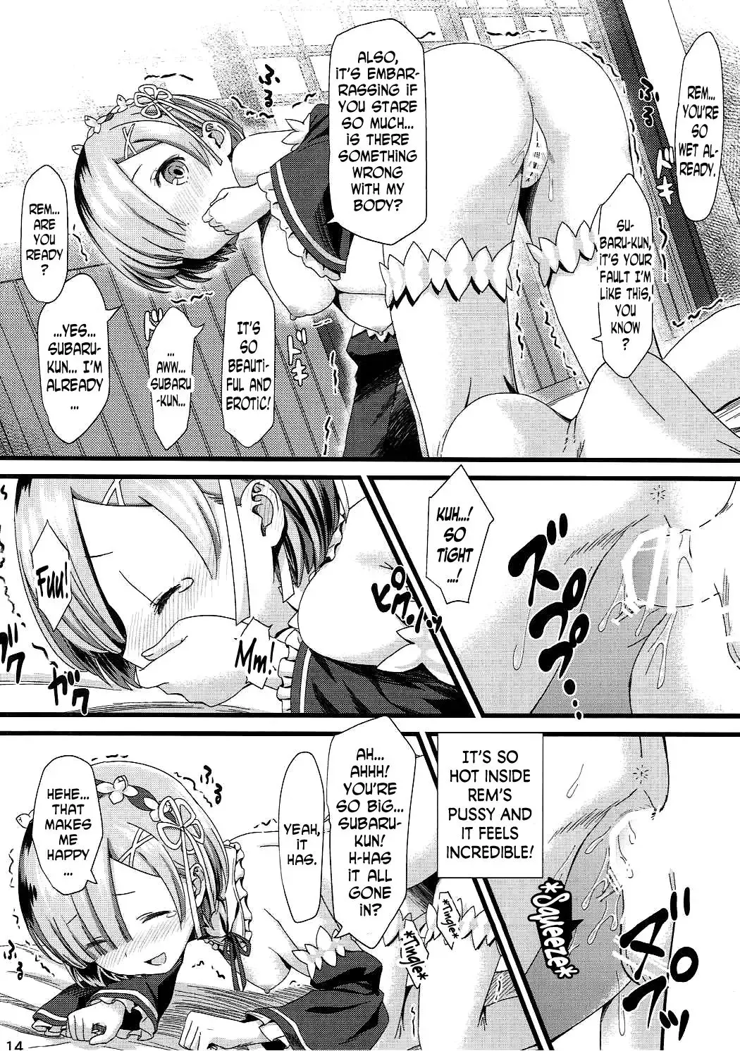 [Yasuyuki] Re: Zero kara Hajimeru Isekai Icha Love Kekkon Seikatsu Fhentai - Page 13