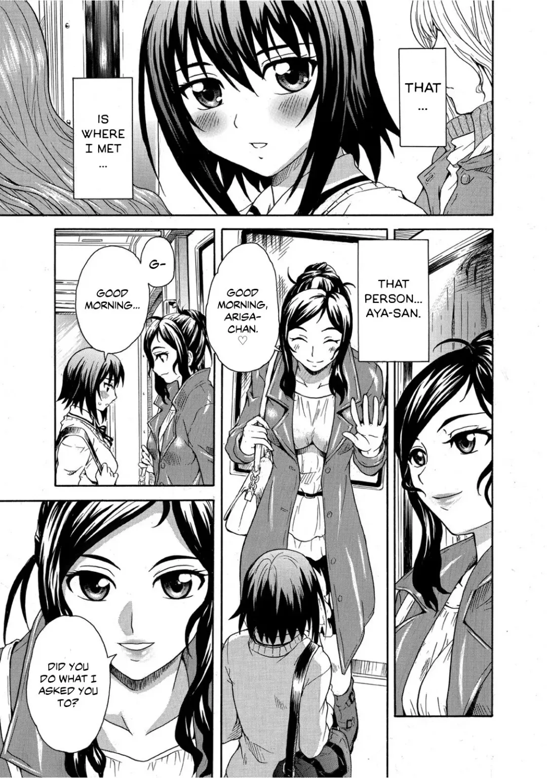 [Sudoo Kaoru] Mirarete Icchau ☆ Yuri Densha ~Josei Senyou Sharyou no Himegoto~ Fhentai - Page 6